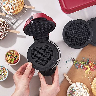 Dash MultiMaker™ Mini System Holiday Waffle Maker with Removable Plates