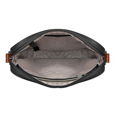 Onyx Collection - Leather Cross-Body Bag