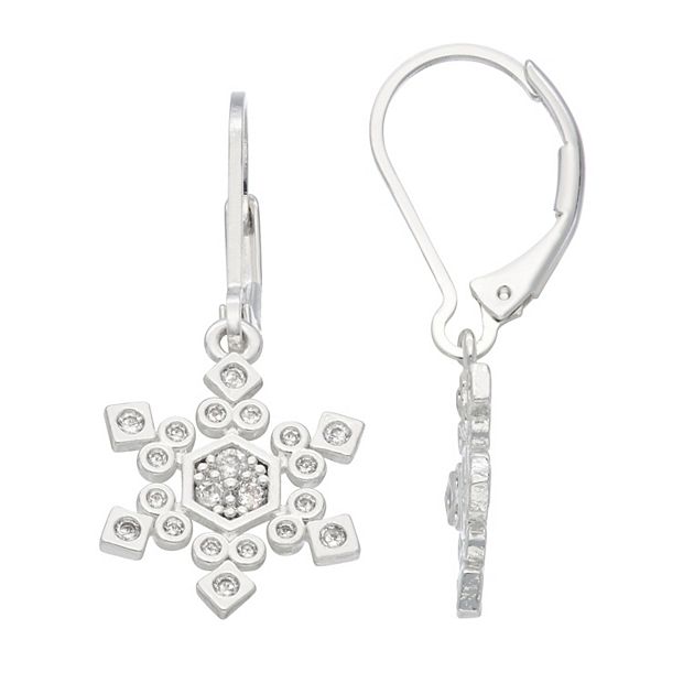 Kohls snowflake earrings store