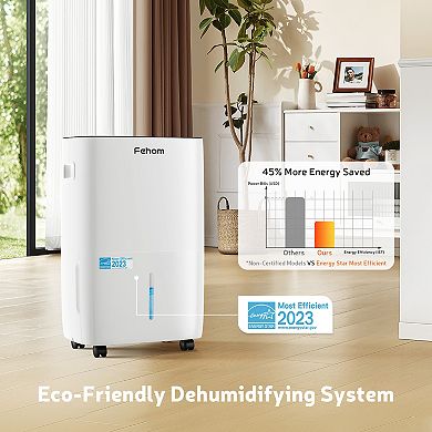 150 Pint Energy Star Dehumidifier for Space up to 7000 Sq. Ft.