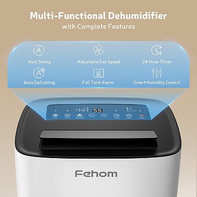 150 Pint Energy Star Dehumidifier for Space up to 7000 Sq. Ft.