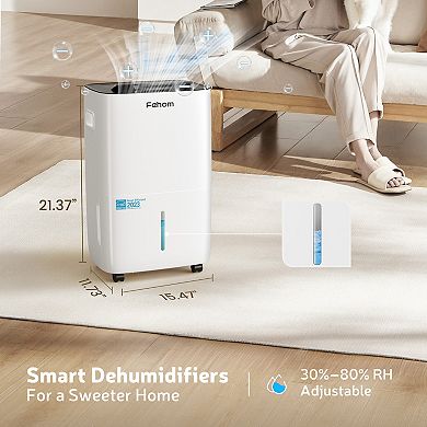 150 Pint Energy Star Dehumidifier for Space up to 7000 Sq. Ft.