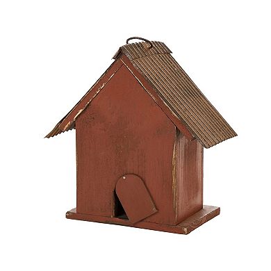 Glitzhome Hanging Bird House Outdoor Garden Patio