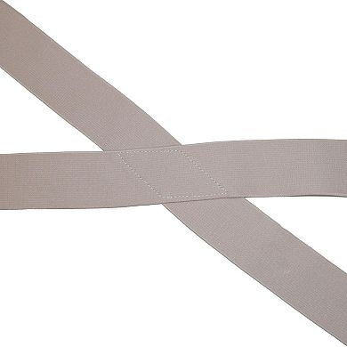 CTM Men's Elastic Clip-End Undergarment Suspenders