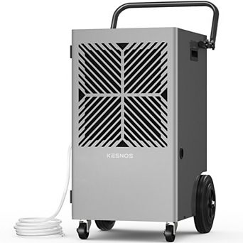 155 Pint Commercial Dehumidifier With Built-in Pump For Space Up To 8,000 Sq. Ft
