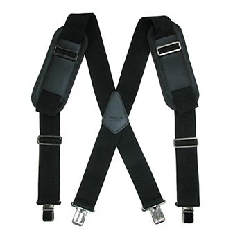 Men's Elastic Work Clip-end Suspenders