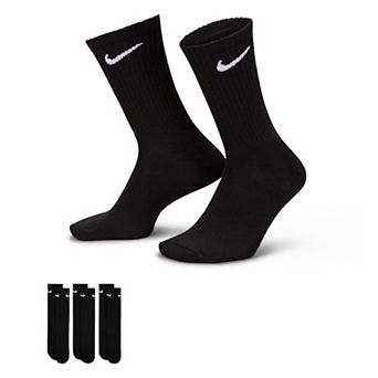 Women's Nike 3-Pack Everyday Lightweight Training Crew Socks