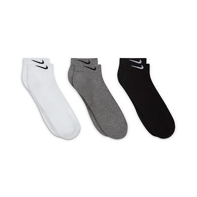 Women's Nike 3-Pack Everyday Cushioned Training Low Socks