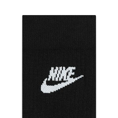 Women's Nike 3-Pack Sportswear Everyday Essential Crew Socks