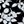 Black Porcelain Floral