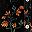 Black Flower Stems
