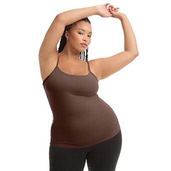 June & Vie Women's Plus Size One+Only Bra Cami