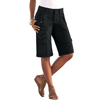 Roaman's Women's Plus Size Plus Size Cargo Shorts