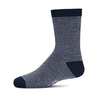 Boys' Horizontal Stripe Crew Socks