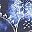 Navy Floral Tie Dye