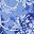 Navy Floral Tie Dye