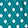 Tropical Teal Diamond