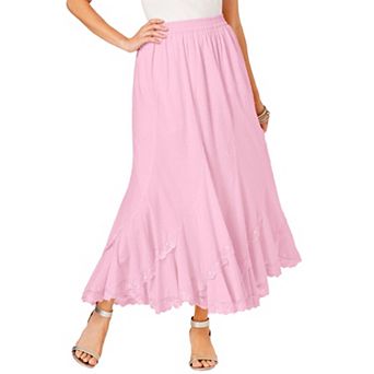 Roaman's Women's Plus Size Plus Size French Skirt