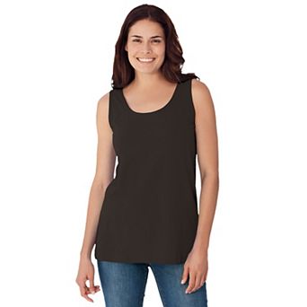 Woman Within Plus Size Scoopneck Tank