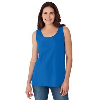 Woman Within Plus Size Scoopneck Tank