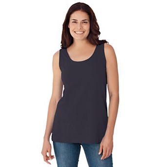 Woman Within Plus Size Scoopneck Tank