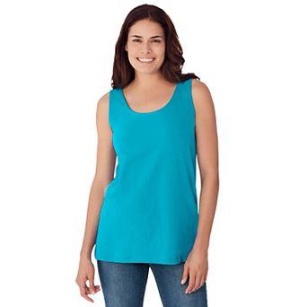 Woman Within Plus Size Scoopneck Tank