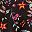 Black Graphic Floral