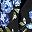 Blue Rose Floral