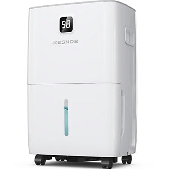 Kesnos 150 Pints Dehumidifier For Space Up To 7,500 Sq. Ft For Home Basements