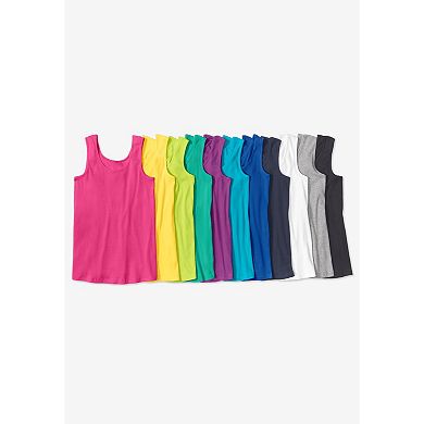 Woman Within Plus Size Rib Knit Tank