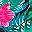 Pink Green Floral
