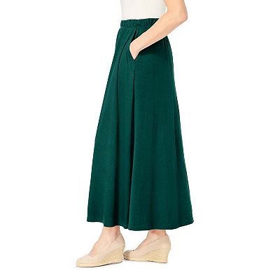 Woman Within Plus Size 7-Day Maxi Skirt