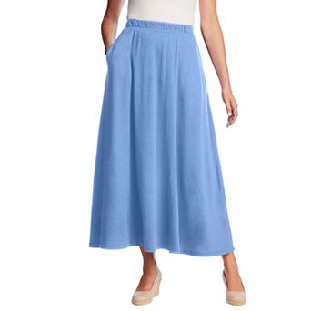 Woman Within Plus Size 7-Day Maxi Skirt