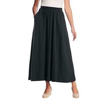 Woman Within Plus Size 7-Day Maxi Skirt