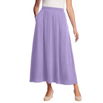 Woman Within Plus Size 7-Day Maxi Skirt