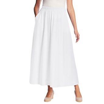 Woman Within Plus Size 7-Day Maxi Skirt