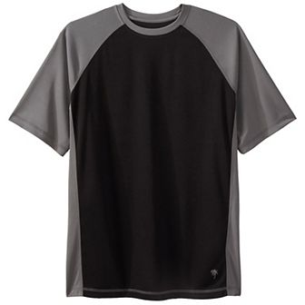 KingSize Men's Big & Tall Raglan Sleeve Swim Shirt