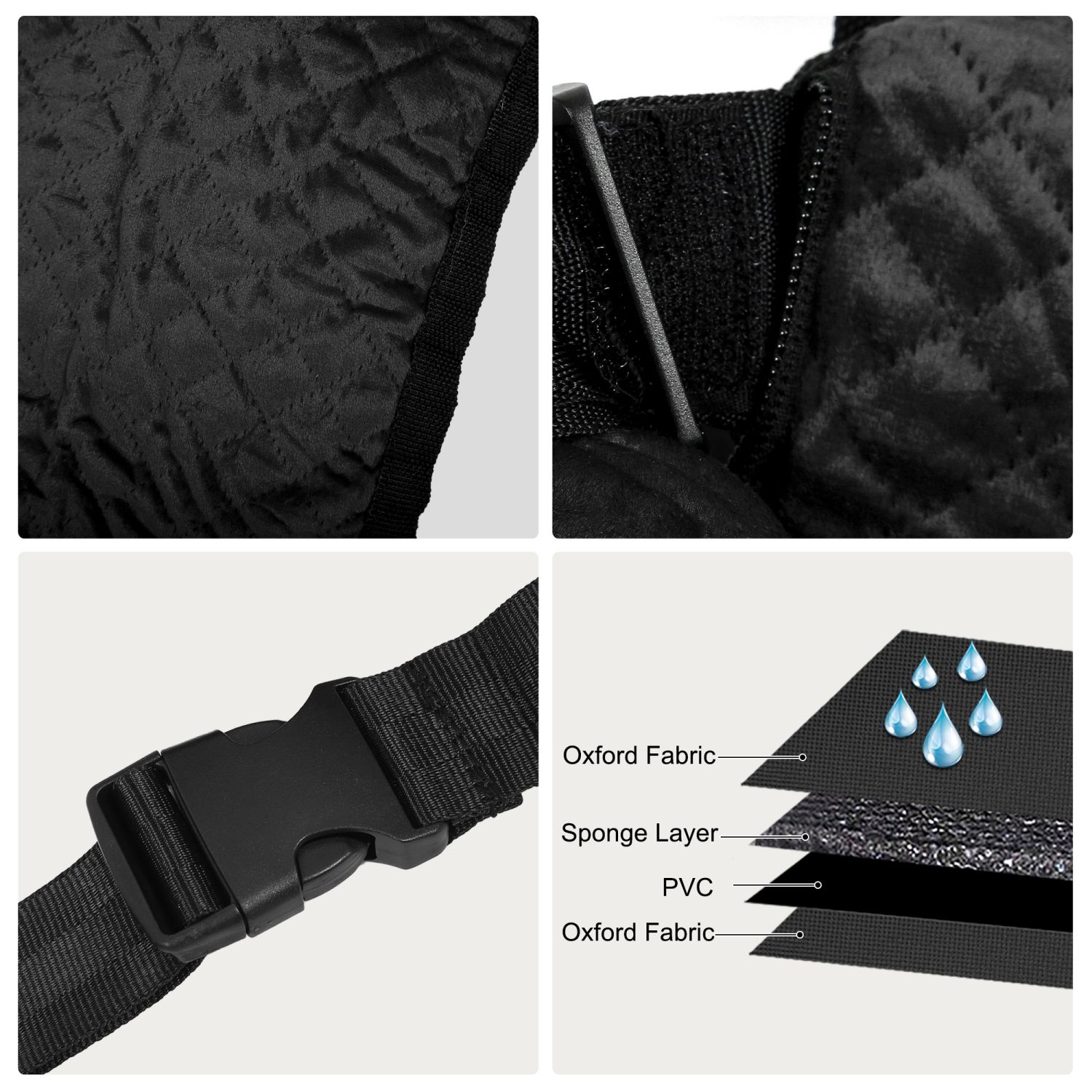 thumbnail image 2 of Adorepaw & Dog Car Seat For Large Dogs, Seat Extender For Car, Giving 2 of 12