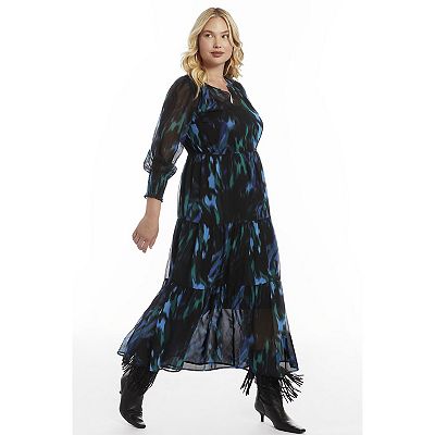 tiered maxi dress plus size Amazon.com: Avenue Women's Marcie Black : Clothing, Shoes & Jewelry tiered design creating visual interest and dimension Practical side pockets for convenience and casual styling This breezy tiered maxi dress captures the essence of carefree summer style with its lightweight linen June & Vie Women's Plus