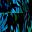 Emerald Ikat Abstract