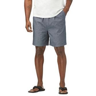 Kingsize Men's Big & Tall Pull-on Knockarounds Chambray Shorts