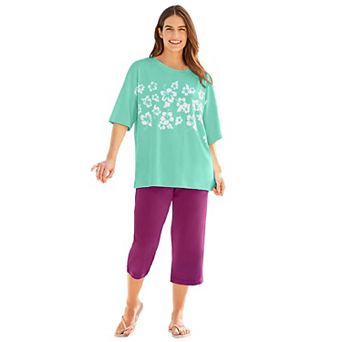Woman Within Plus Size Relaxed Tee