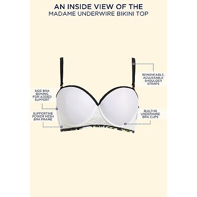 Swimsuits for All Women's Madame Underwire Bikini Top