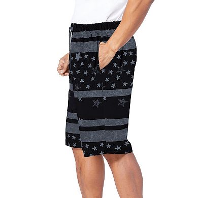 KingSize Men's Big & Tall Basic 8"" 4-Way Flex Swim Trunk