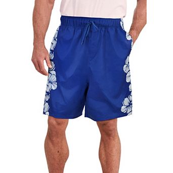 KingSize Men's Big & Tall Basic 8 4-Way Flex Swim Trunk