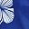 Blue Hawaiian Floral