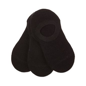 Girls' 3 Pair Pack No Show Sneaker Liner Socks