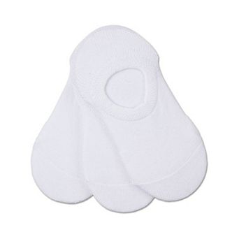 Girls' 3 Pair Pack No Show Sneaker Liner Socks