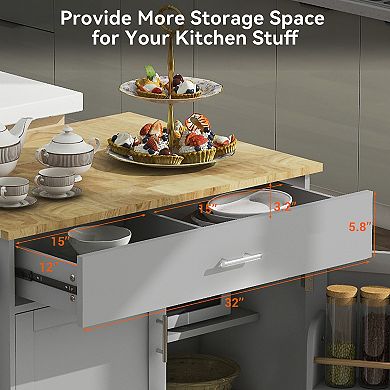 Kitchen Island With Storage