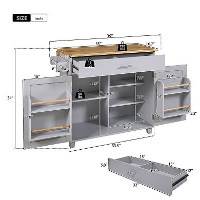 Kitchen Island With Storage